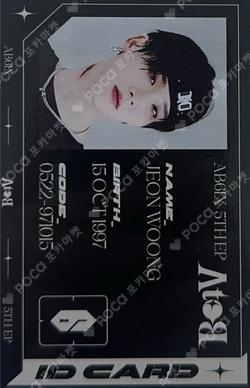 A to B A VER. JEON WOONG photocard image