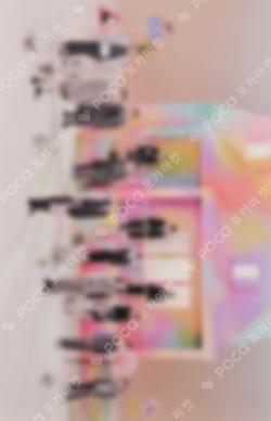 17 IS RIGHT HERE Barnes & Noble Exclusive Unit photocard image