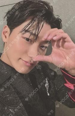 ATEEZ 2025 WORLD TOUR [IN YOUR FANTASY] IN INCHEON SAILOR PACKAGE SAN photocard image