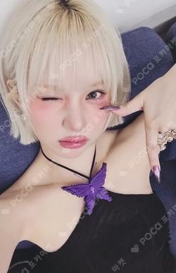 2025 VIVIZ WORLD TOUR [NEW LEGACY] in SEOUL TRADING CARD EUNHA photocard image