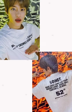 2025 RIIZE CONCERT TOUR [RIIZING LOUD] T-SHIRT SET