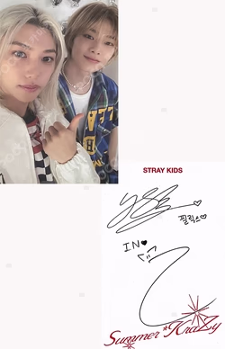 DICON VOLUME N°21 STRAY KIDS : Summer KraZy A-type Unit photocard image