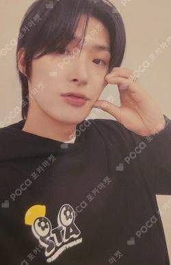 ATEEZ X Vandy The Pink 'Lemon Drop' Hoodie MINGI photocard image