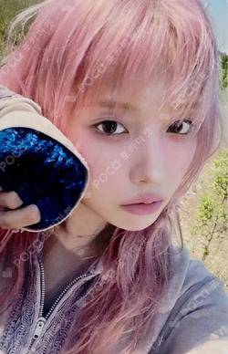 The Chronicles of NMIXX: How to Catch Aurora MERCH FANS SHOP JIWOO photocard image