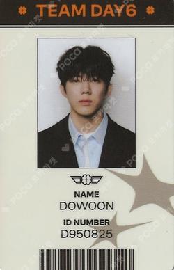 DAY6 X DENIMALZ POP-UP STORE MISSION No.9 LICENSE & ID PHOTO SET