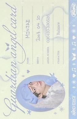 road𝓨 3RD MEMBERSHIP KIT MINJAE photocard image