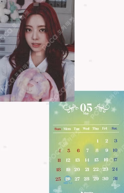 ITZY 2025 Season's Greetings [Best Friends Forever] FANPLEE YUNA photocard image