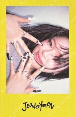 THIS IS FOR POLAROID ver. IS ver. JEONGYEON photocard image