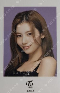 TWICE THIS IS FOR WORLD TOUR IN JAPAN POPUP STORE Photo card set SANA photocard image