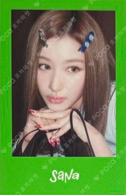 THIS IS FOR POLAROID ver. FOR ver. SANA photocard image