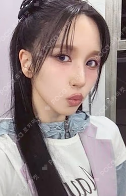 THIS IS FOR DIGIPACK ver. MUSIC KOREA MINA photocard image