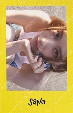 THIS IS FOR POLAROID ver. IS ver. SANA photocard image