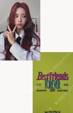 ITZY 2025 Season's Greetings [Best Friends Forever] WITHMUU YUNA photocard image