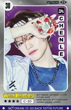 NCT DREAM POP-UP [TIME RIDERS] RANDOM TRADING CARD SET (RIDERS ver.)
