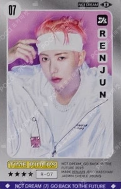 NCT DREAM POP-UP [TIME RIDERS] RANDOM TRADING CARD SET (RIDERS ver.)