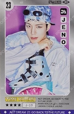 NCT DREAM POP-UP [TIME RIDERS] RANDOM TRADING CARD SET (RIDERS ver.)
