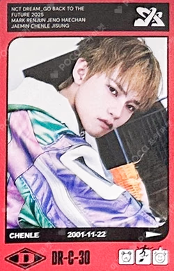 NCT DREAM POP-UP [TIME RIDERS] RANDOM TRADING CARD SET (TIME ver.)