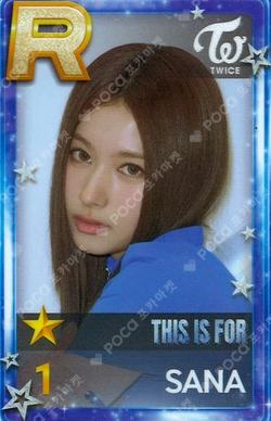 TWICE [THIS IS FOR] WORLD TOUR IN INCHEON SuperStarJYPNATION SANA photocard image