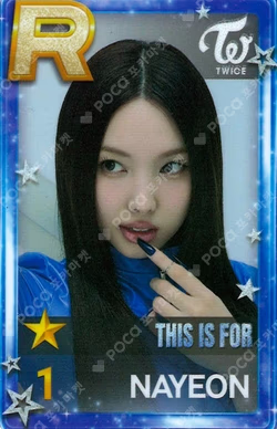 TWICE [THIS IS FOR] WORLD TOUR IN INCHEON SuperStarJYPNATION NAYEON photocard image