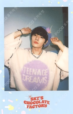 Stray Kids 2ND #LoveSTAY SKZ’S CHOCOLATE FACTORY SKZ'S GOODS PRE-ORDER SPECIAL GIFT I.N photocard image
