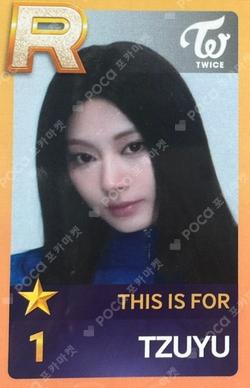 TWICE [THIS IS FOR] WORLD TOUR IN INCHEON SuperStarJYPNATION TZUYU photocard image