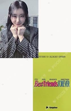 ITZY 2025 Season's Greetings [Best Friends Forever] FANPLEE CHAERYEONG photocard image