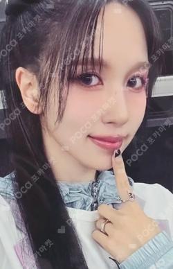 THIS IS FOR MUSIC KOREA LUCKY DRAW MINA photocard image
