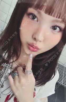 THIS IS FOR MUSIC KOREA LUCKY DRAW NAYEON photocard image