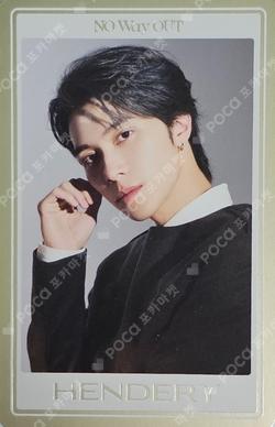 2025 WayV Concert Tour [NO Way OUT] RANDOM TRADING CARD SPECIAL HENDERY photocard image