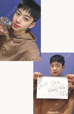 BORN LIKE THIS MAKESTAR KIM DONG HYUN photocard image