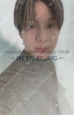 2024-25 TAEMIN WORLD TOUR Ephemeral Gaze In TILBURG TAEMIN photocard image