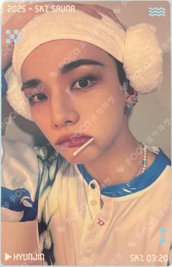 JYP JAPAN POPUP STORE 2025 REWARD HYUNJIN photocard image