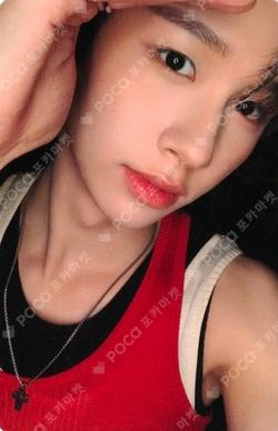 Snowy Summer MAKESTAR LUCKY DRAW Sung Min Kim photocard image