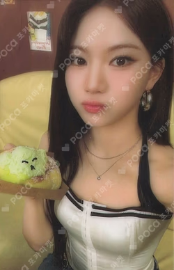 I WANT IT CLEAR PHOTOCARD WEVERSE ISA photocard image