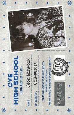 Snowy Summer ID Card Ver. POCAALBUM Ver. Jeon Minwook photocard image