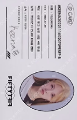 THE FIFTY KEENA photocard image