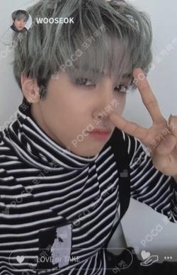 LOVE or TAKE Mild ver. WOOSEOK photocard image