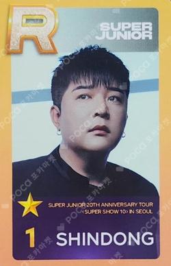 SUPER JUNIOR 20th Anniversary TOUR [SUPER SHOW 10] in SEOUL SuperStarSMTOWN SHINDONG photocard image