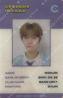 2022 SEASON'S GREETINGS : BAND CRVT WONJIN photocard image