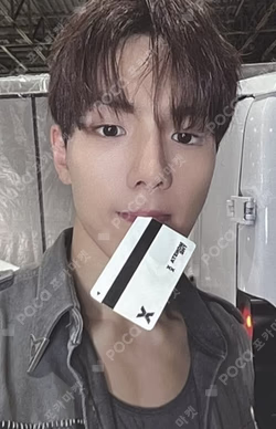 THE X RELEASE EVENT SHOWNU photocard image