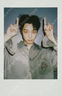 THE X WITHMUU LUCKY DRAW HYUNGWON photocard image