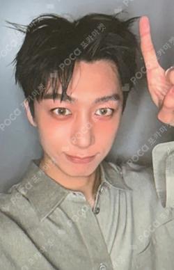 THE X WITHMUU LUCKY DRAW HYUNGWON photocard image