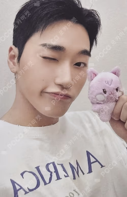 ATEEZ X ANITEEZ POP-UP EXHIBITION & STORE ANITEEZ IN THE CALLING TINY ANITEEZ PLUSH DOLL SAN photocard image