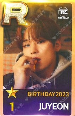 SuperStar THEBOYZ BIRTHDAY 2023 JUYEON photocard image