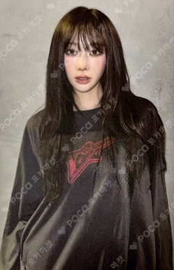 aespa WEEK #RichMan POP-UP T-SHIRT SET LONG ver. GISELLE photocard image