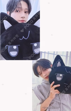 ATEEZ X ANITEEZ POP-UP EXHIBITION & STORE ANITEEZ IN ICE CITY PLUSH CUSHION WOOYOUNG photocard image
