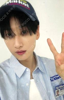 Grand Opening! SJ Market RANDOM TRADING CARD SET (SUPER MUSTARD ver.) EUNHYUK photocard image