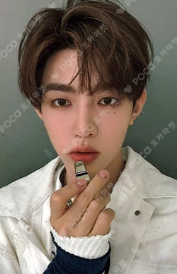 NEVER SAY NEVER Mnet Plus Merch ZHANG HAO photocard image