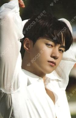 KIM MYUNGSOO GUAM PHOTOBOOK 'Refresh' Enamored ver. L photocard image