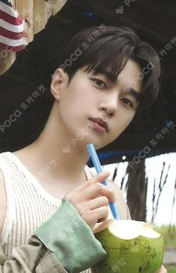 KIM MYUNGSOO GUAM PHOTOBOOK 'Refresh' Enamored ver. L photocard image